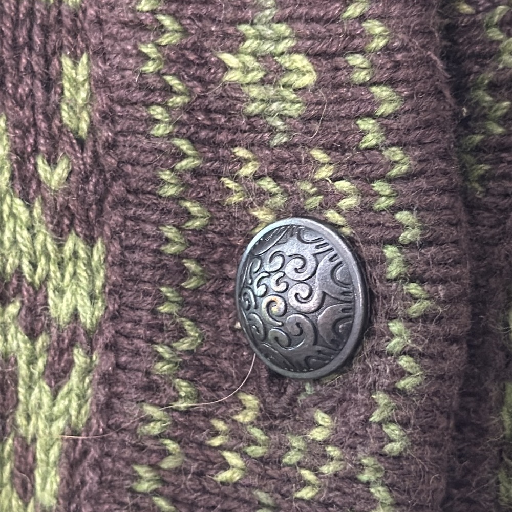 Nordic Traders Nordic Look Cotton Cardigan EUC Medium - Picture 6 of 6